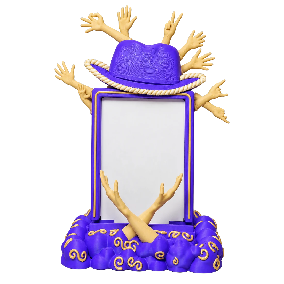 Violet Bloom slab stand